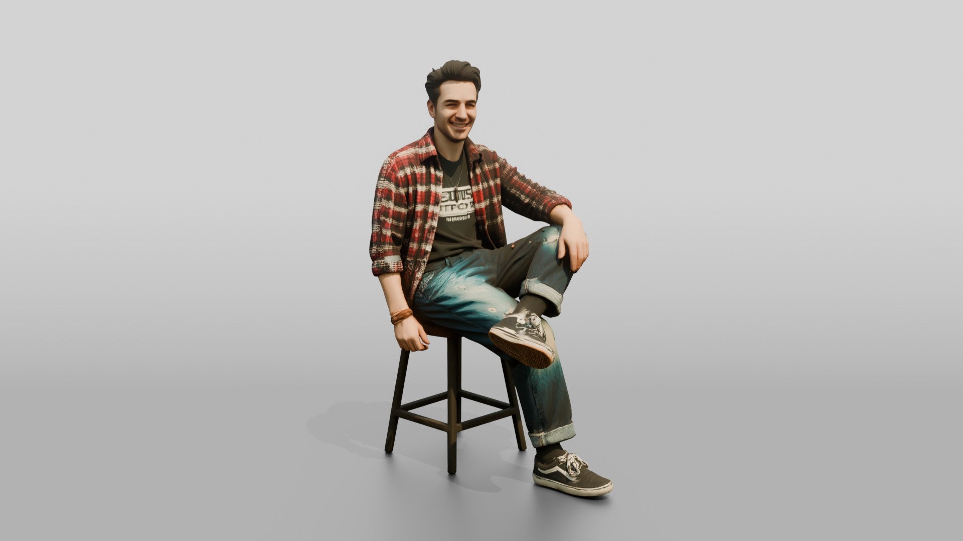 Grunge Skater Man 03