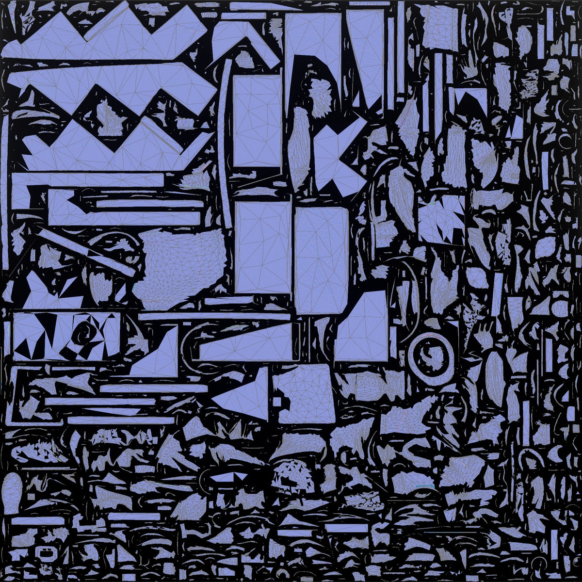 Construction Worker Woman 64 - UV layout, normal map
