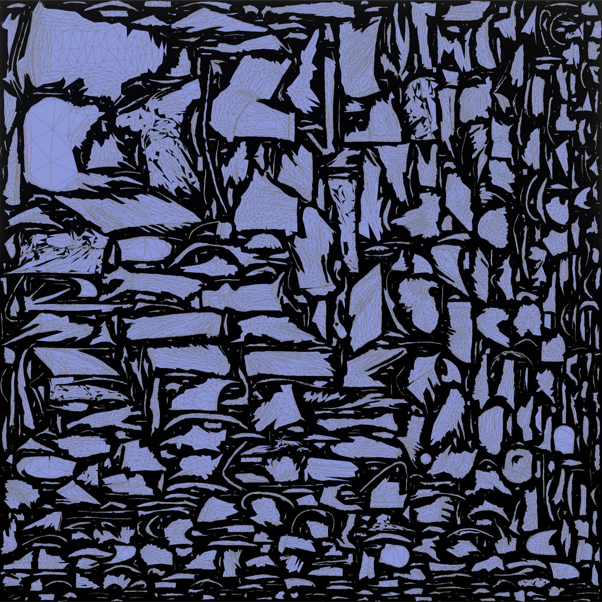 Elderly Turkish Man Sipping Tea on a Park Bench - UV layout, normal map