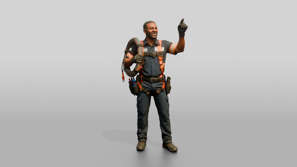 Construction Worker Man 89