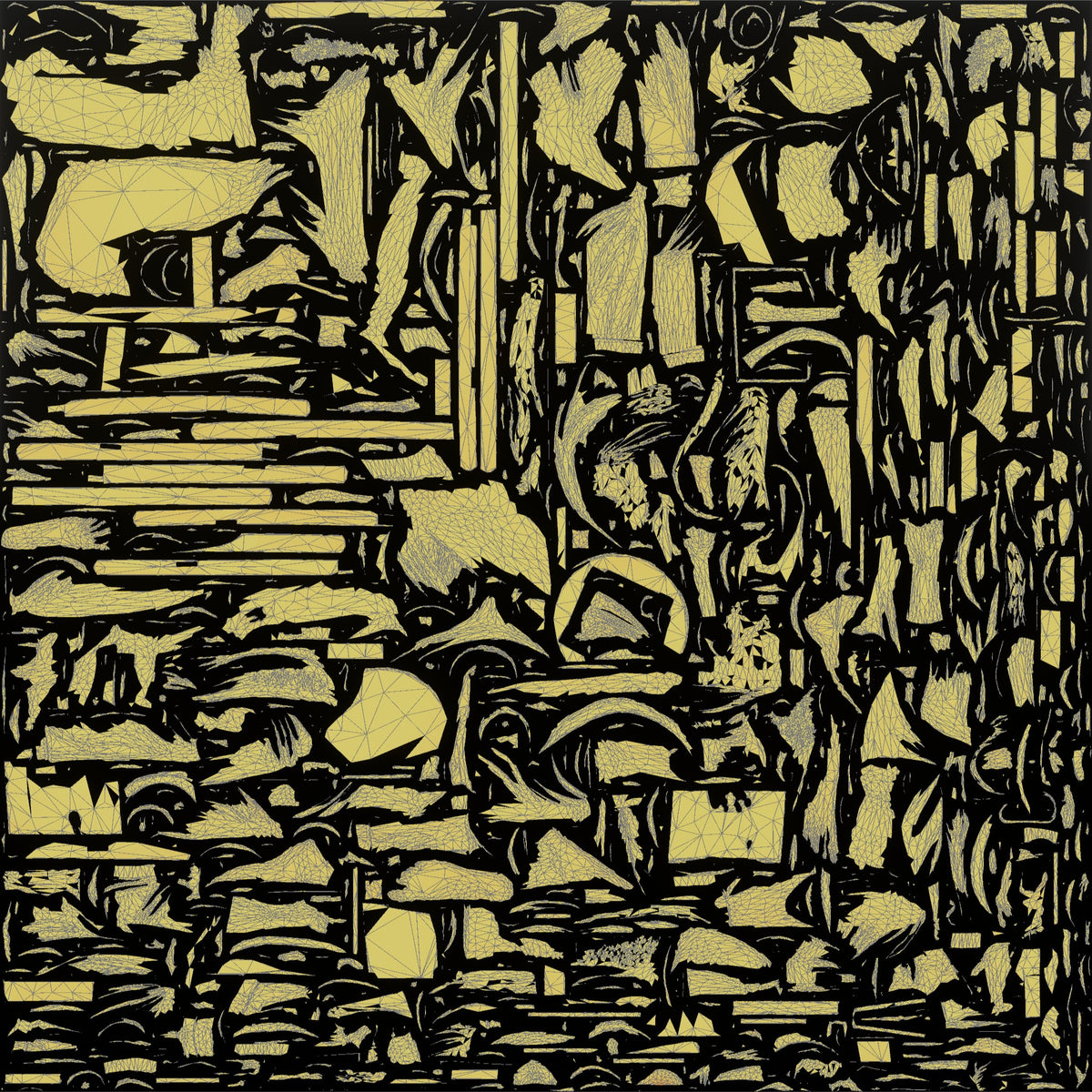 Man Sitting with a Book - UV layout, metallic roughness map