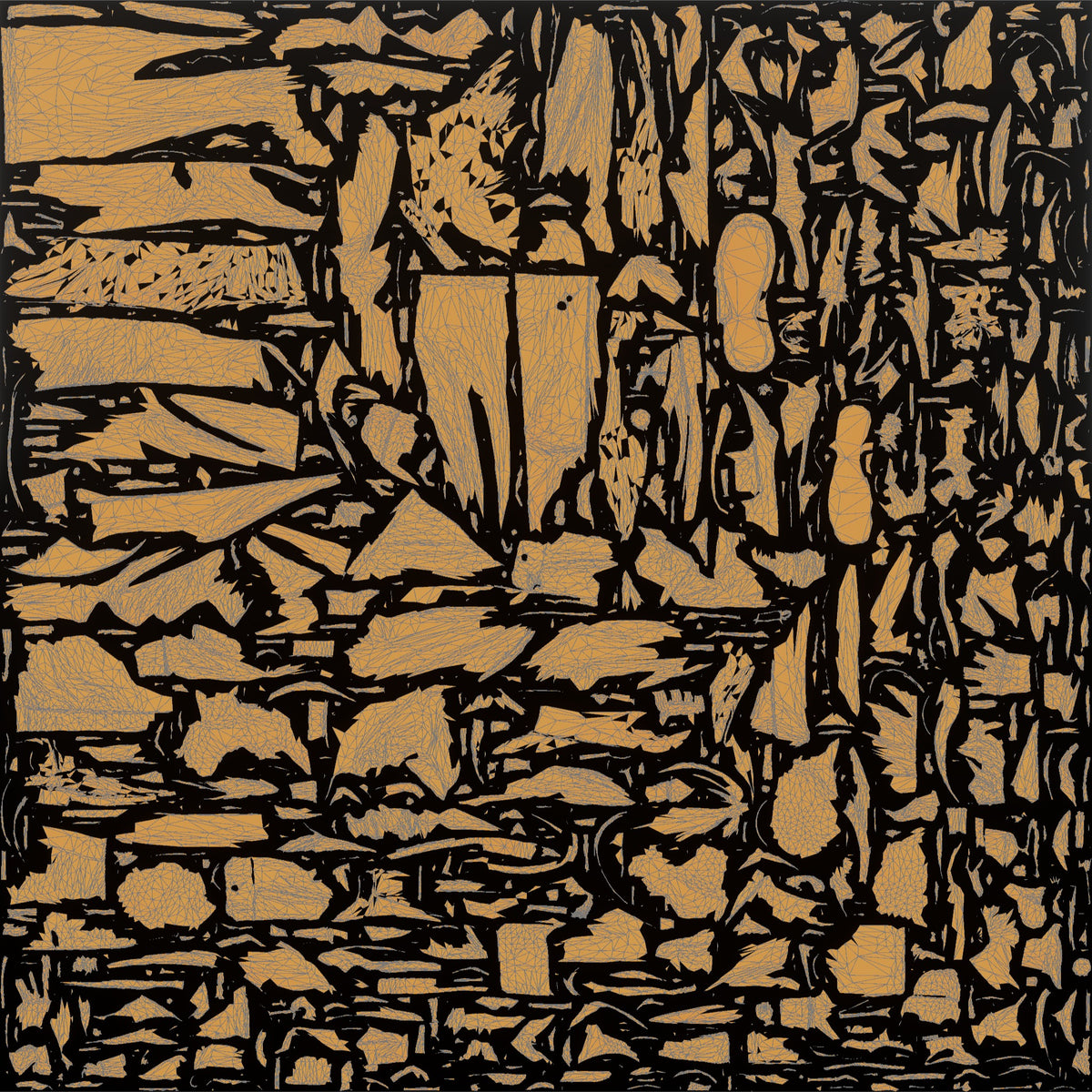 Man Store Owner Holding A Set Of Keys - UV layout, metallic roughness map
