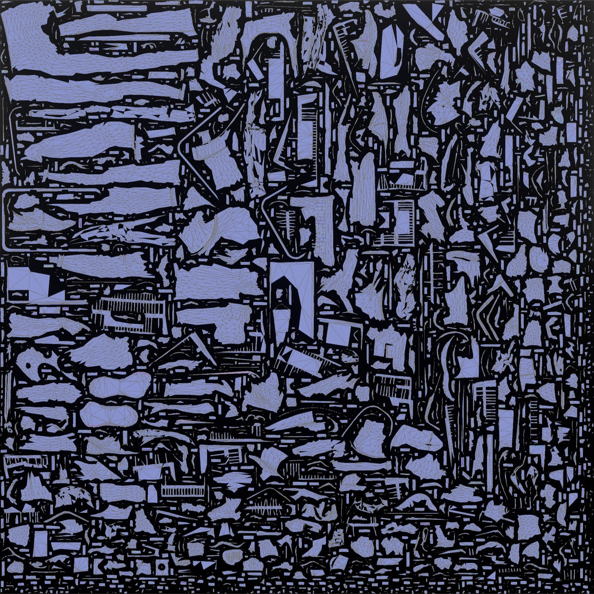 Woman Customer Holding A Shopping Basket With Both Hands - UV layout, normal map