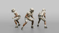 Cornerback in Press Coverage Stance