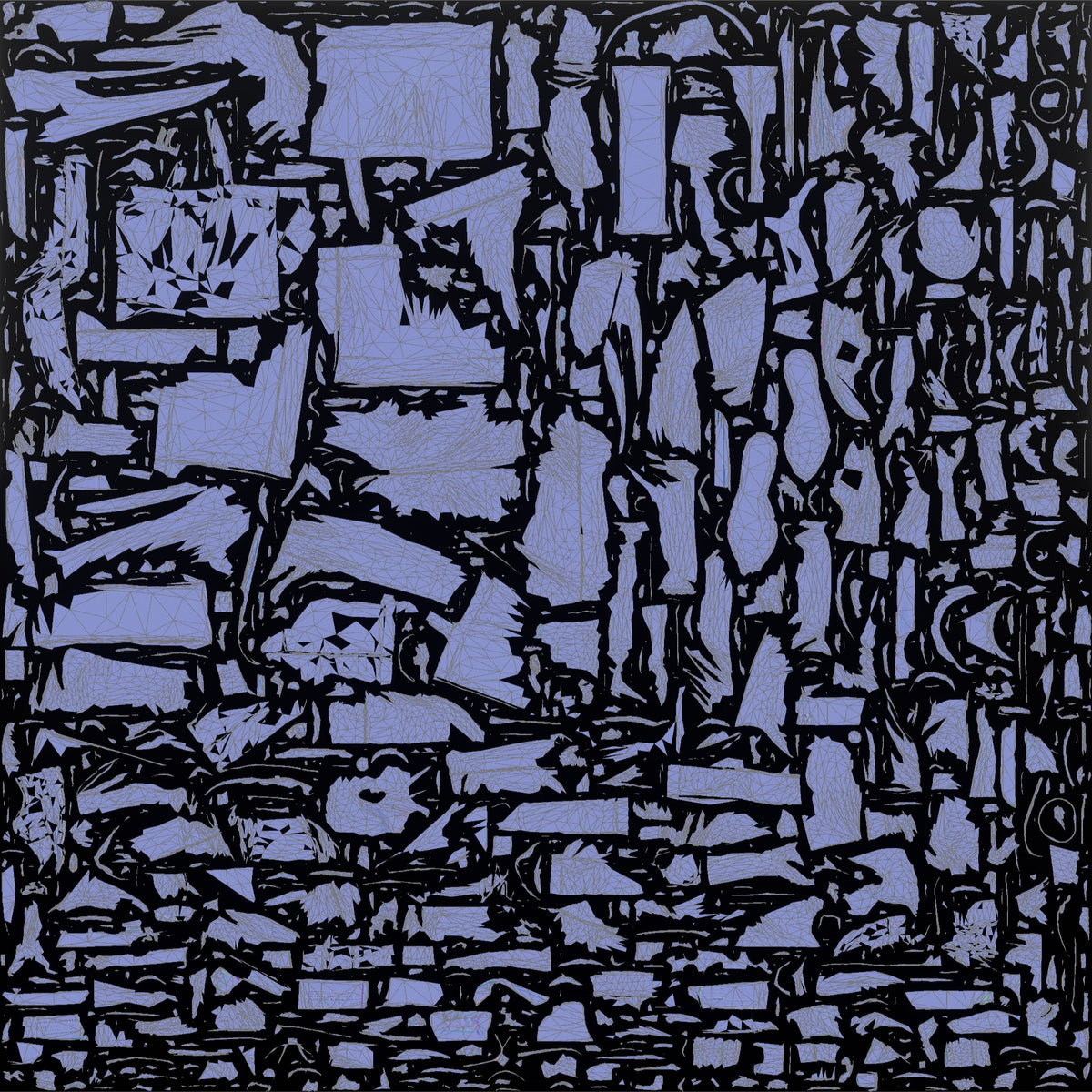 Father Carrying Two Grocery Bags, One In Each Hand - UV layout, normal map