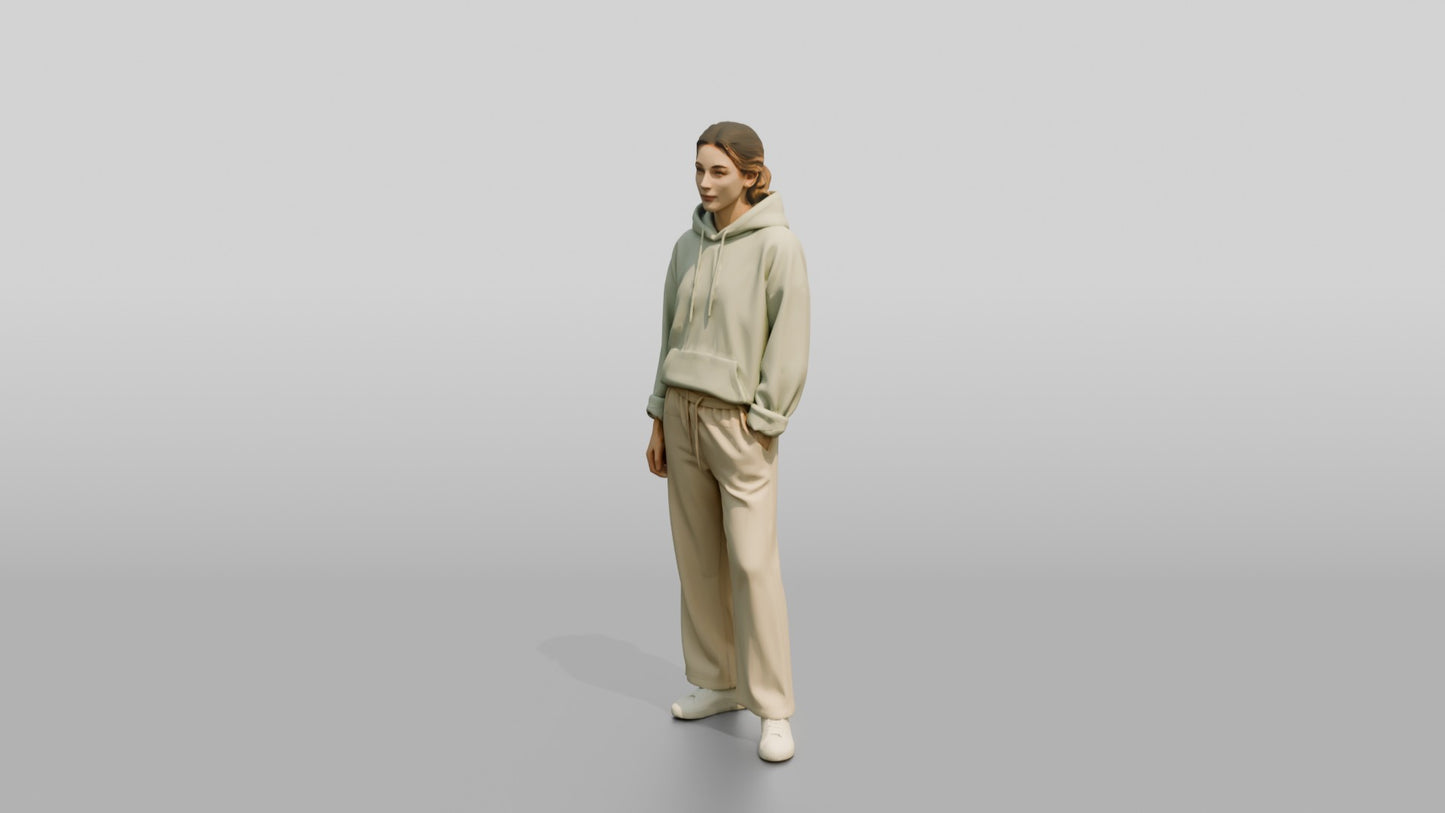 Cozy Oversized Casual Woman 11
