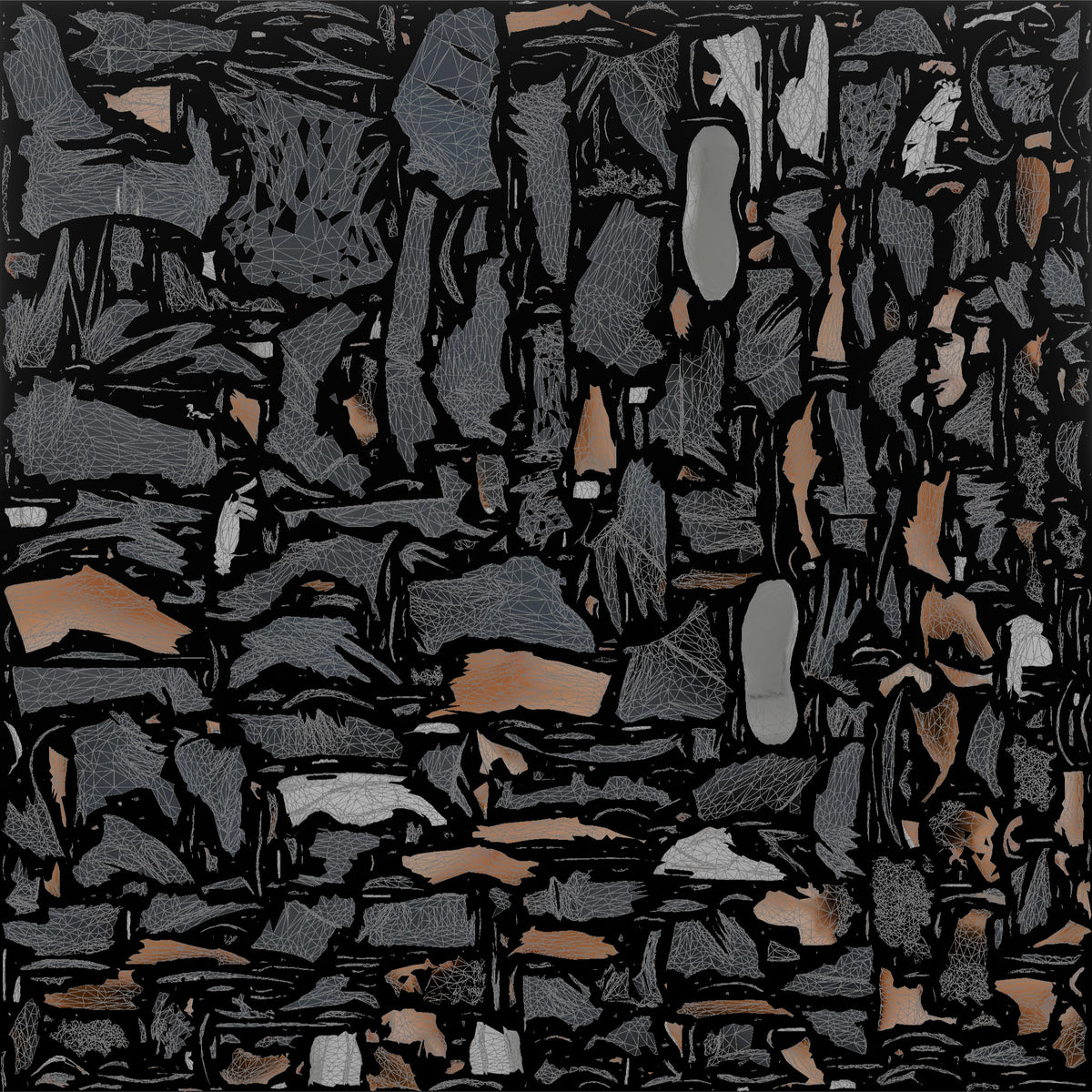Fitness Influencer Man Standing With Hands In Pockets, Looking To The Side - UV layout, base color map