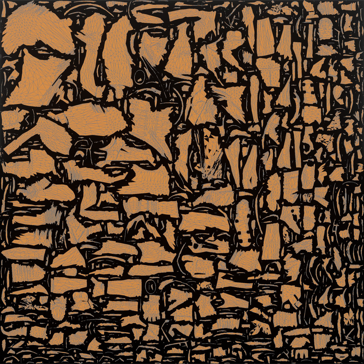 Tight End Releasing into a Crossing Route - UV layout, metallic roughness map