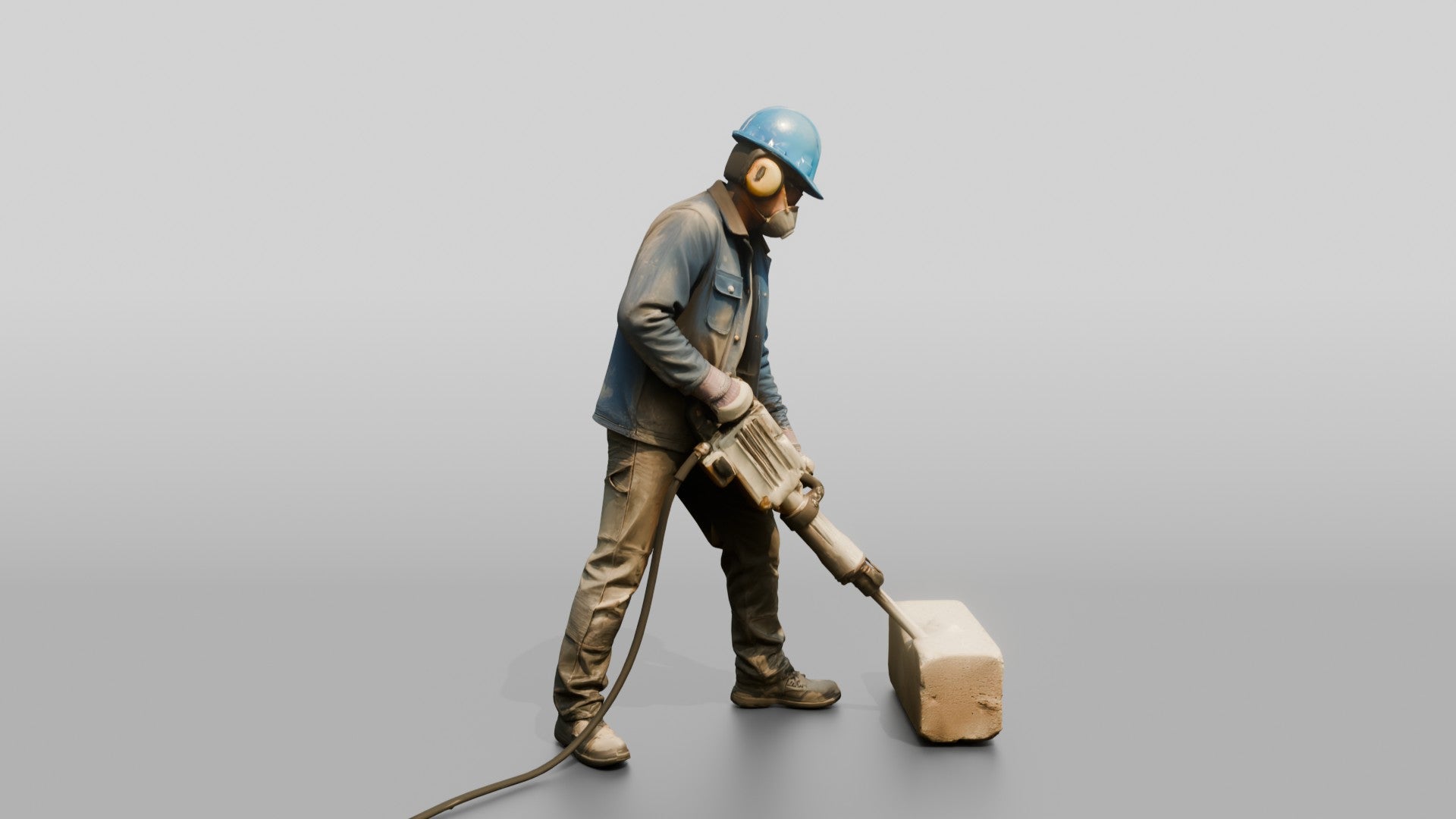 Construction Worker Man 05