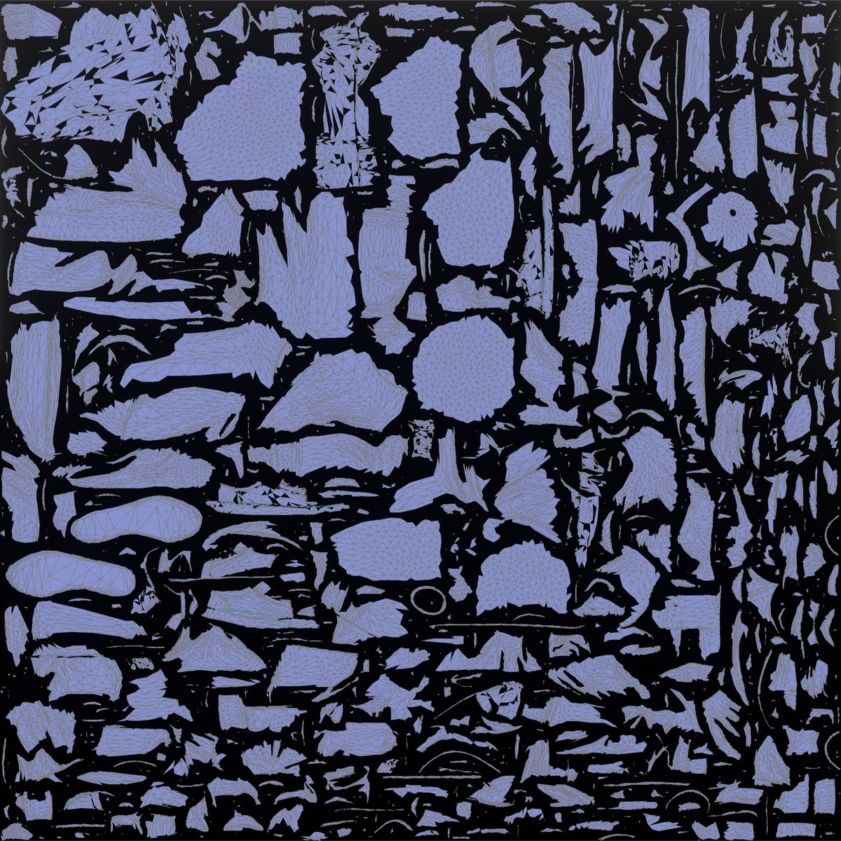 Son Holding A Red Balloon By Its String - UV layout, normal map