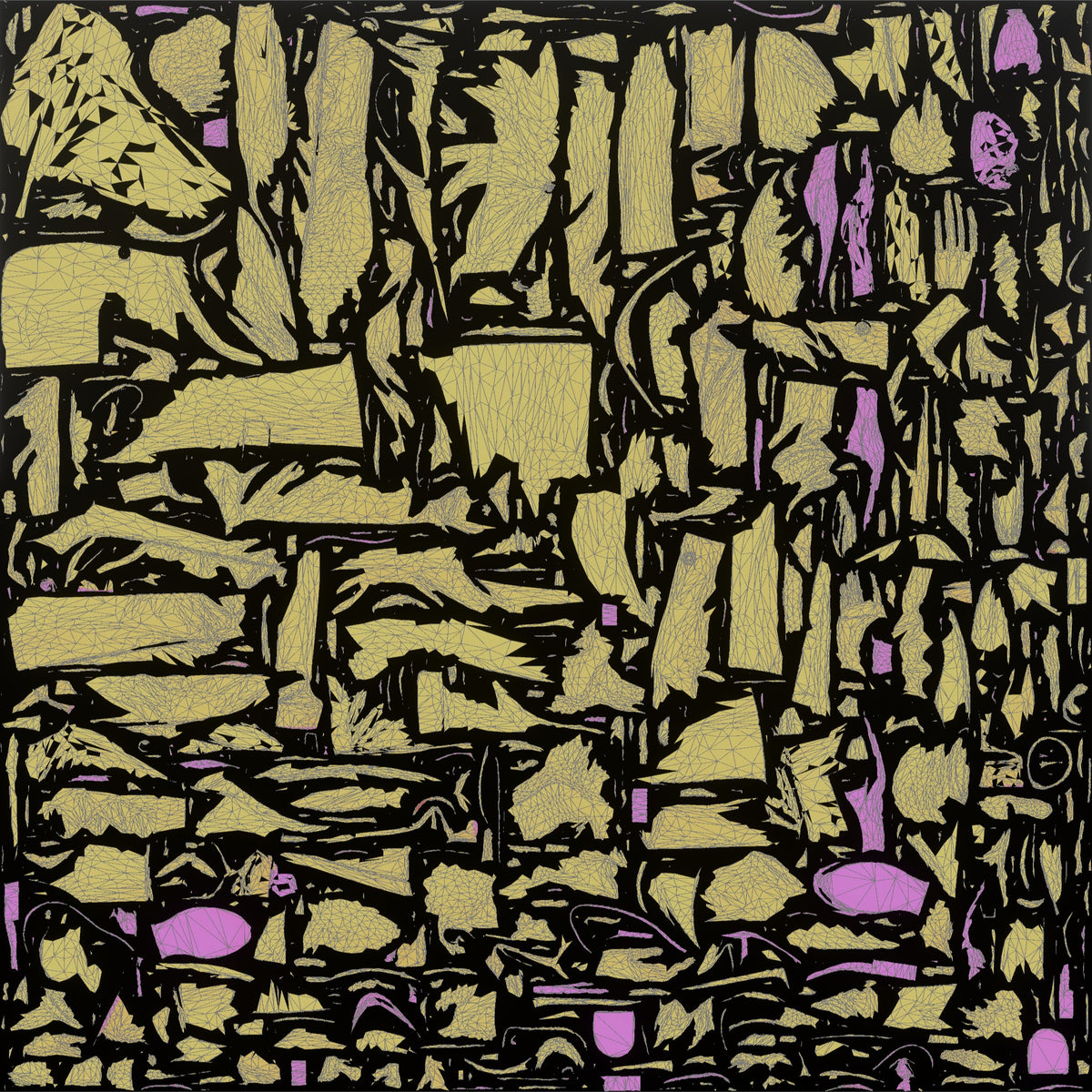 Host Man Gesturing This Way With One Arm - UV layout, metallic roughness map