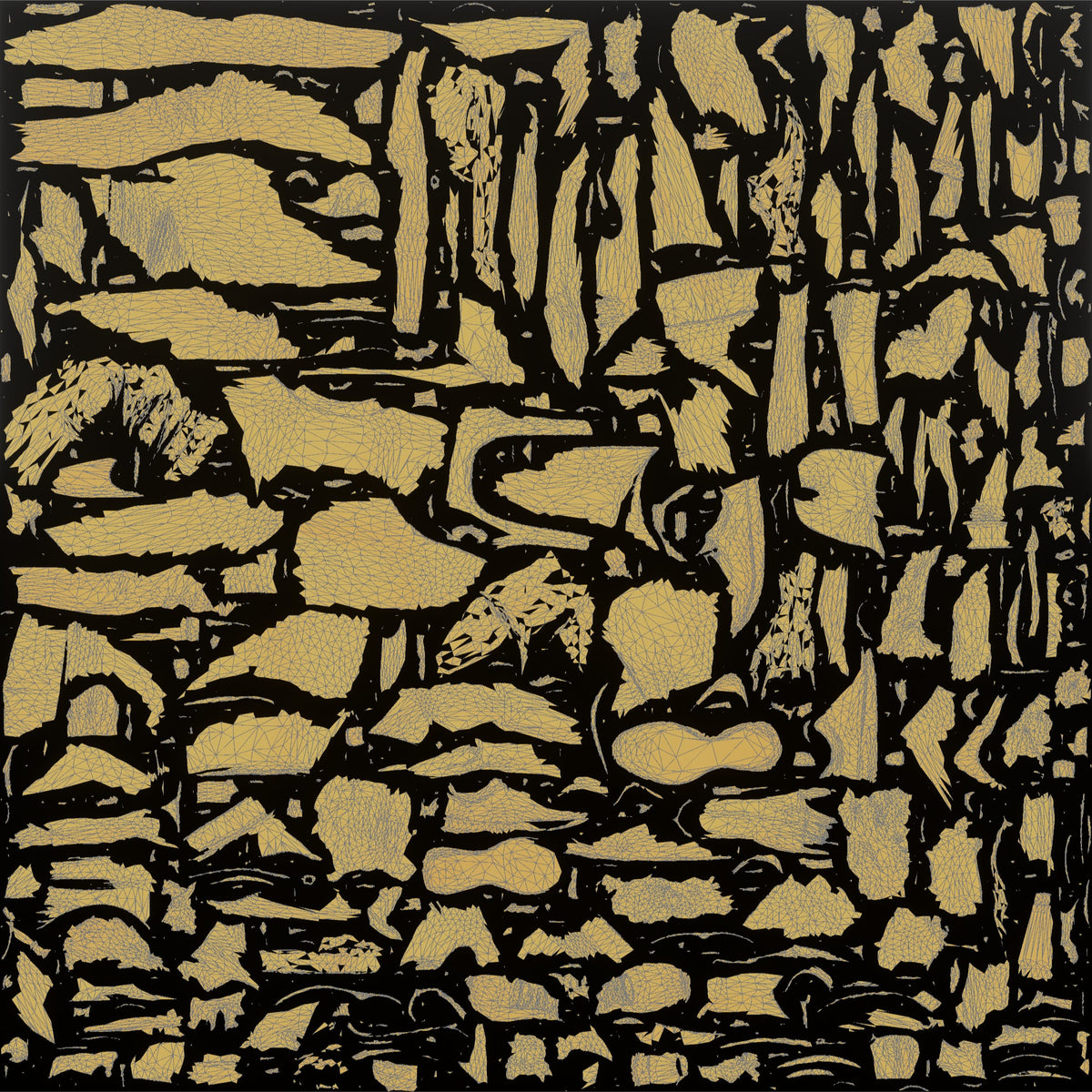 Fitness Influencer Woman Doing A Standing Knee-to-chest Stretch - UV layout, metallic roughness map