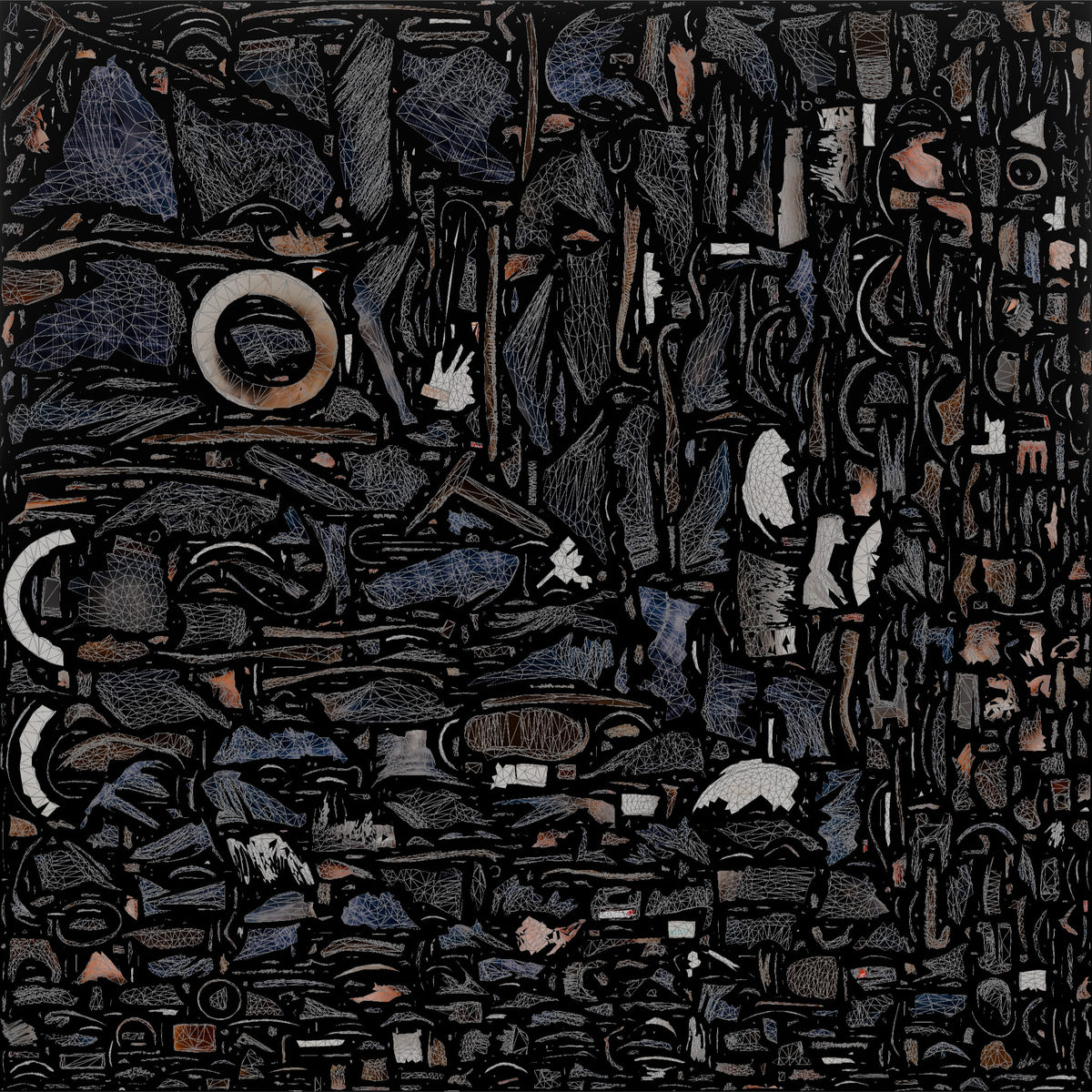 Construction Worker Man 26 - UV layout, base color map