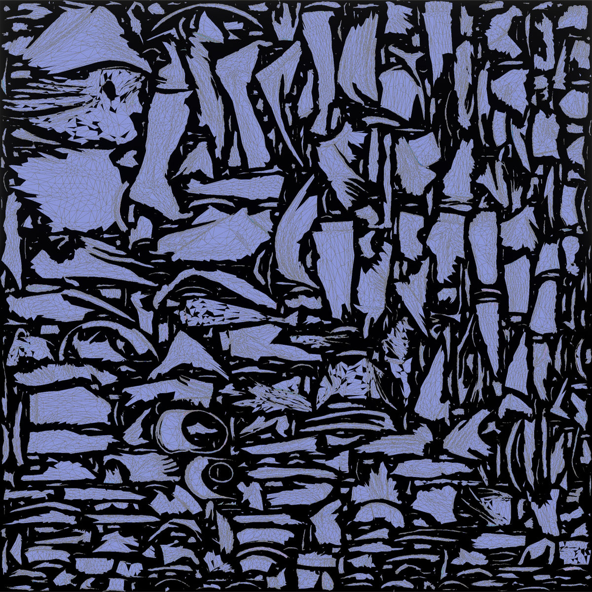 Man Pulling Wax Comb From Pocket - UV layout, normal map