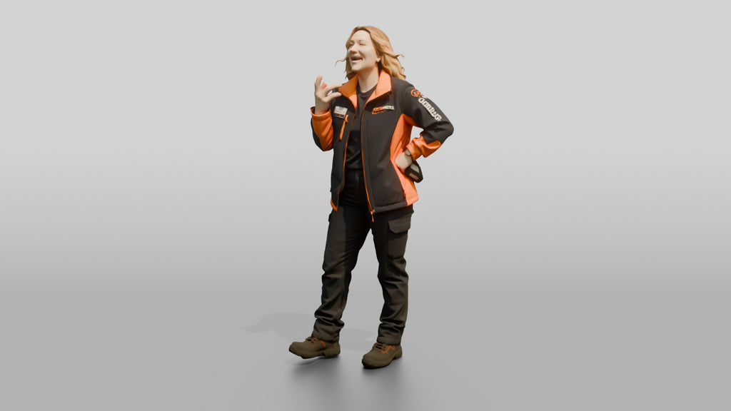 Express Courier Woman