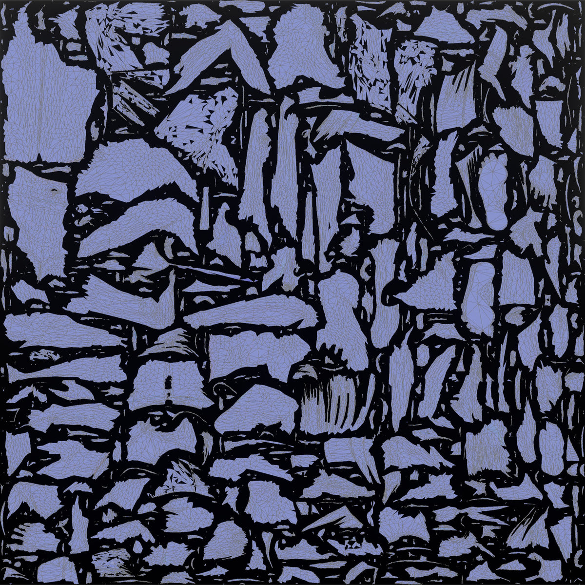 Bodyweight Athlete Man Holding A Deep Squat Position, Arms Crossed - UV layout, normal map