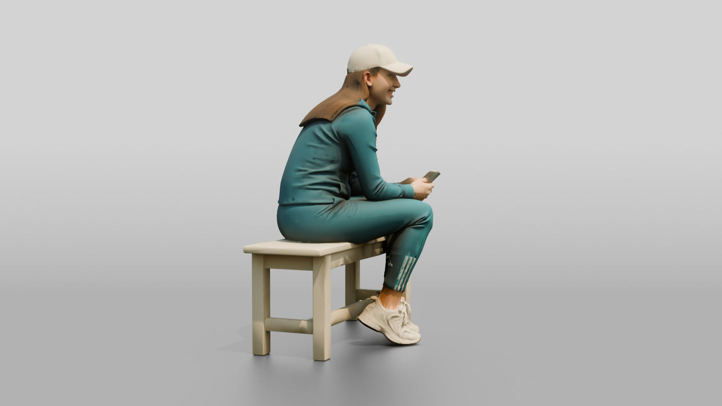 Sporty Athleisure Woman 02