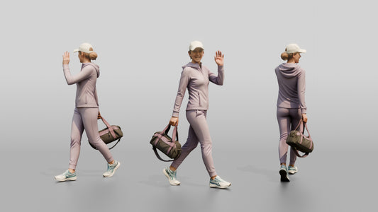 Sporty Athleisure Woman 06