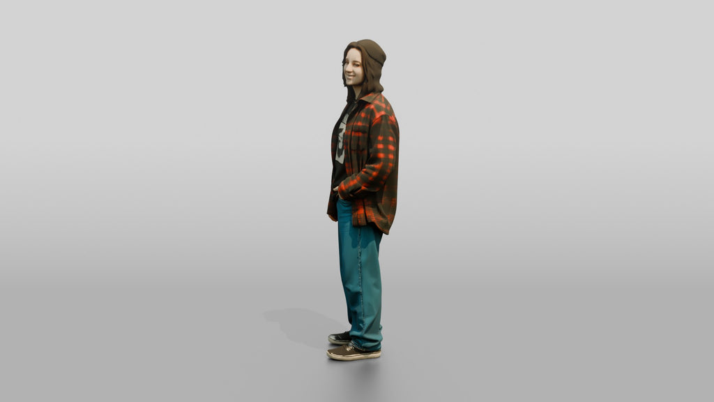 Grunge Skater Woman 04
