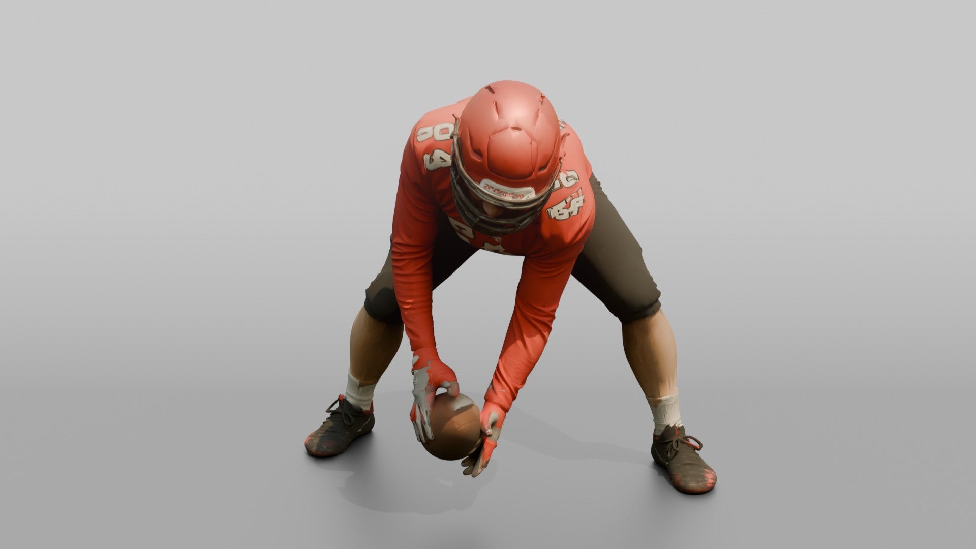 Long Snapper Firing the Ball Back