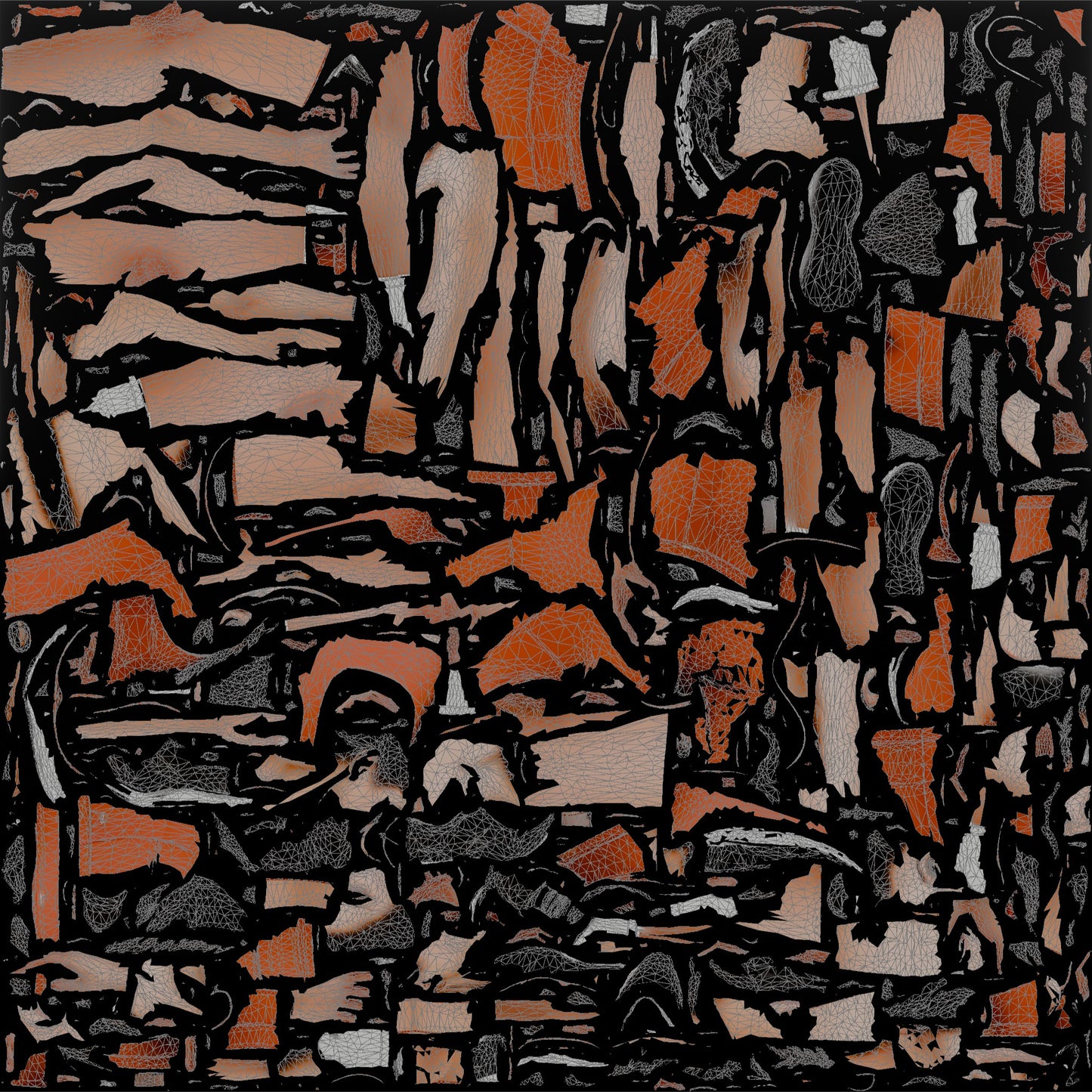 Woman in Rust Orange Activewear Walking