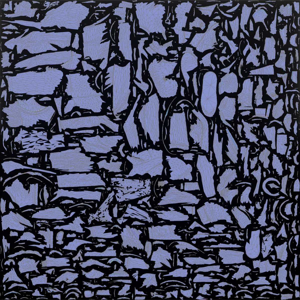Patron Woman Wearing Layered Colorful Chains, Urban Nightlife Stance - UV layout, normal map