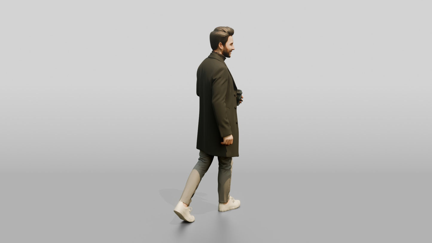 Smart Casual Professional Man 07