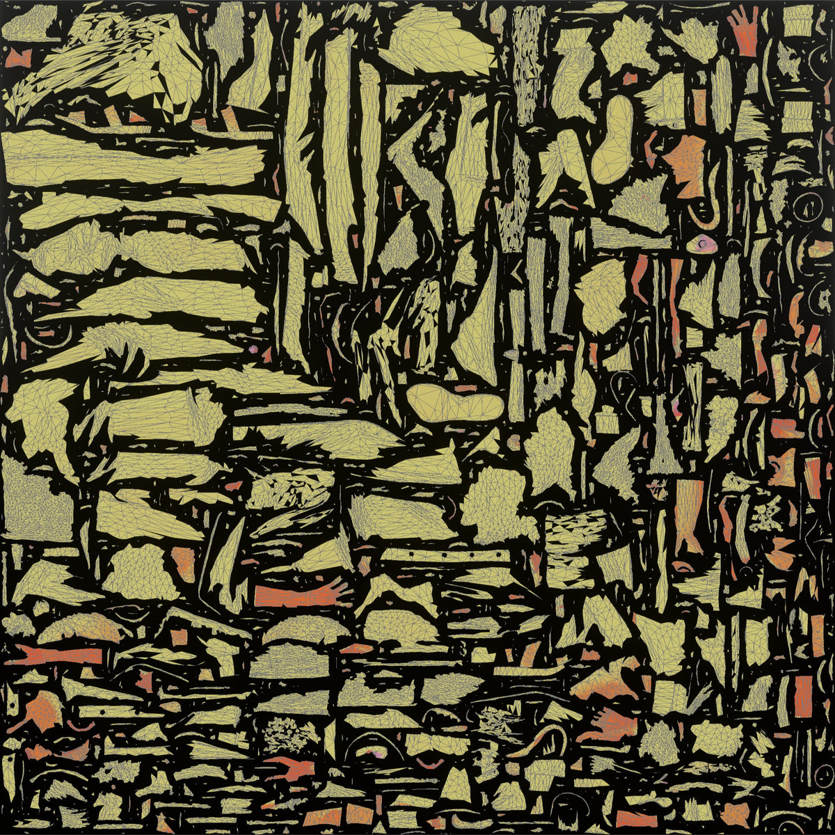 Mother Carrying A Picnic Basket By Its Handle - UV layout, metallic roughness map