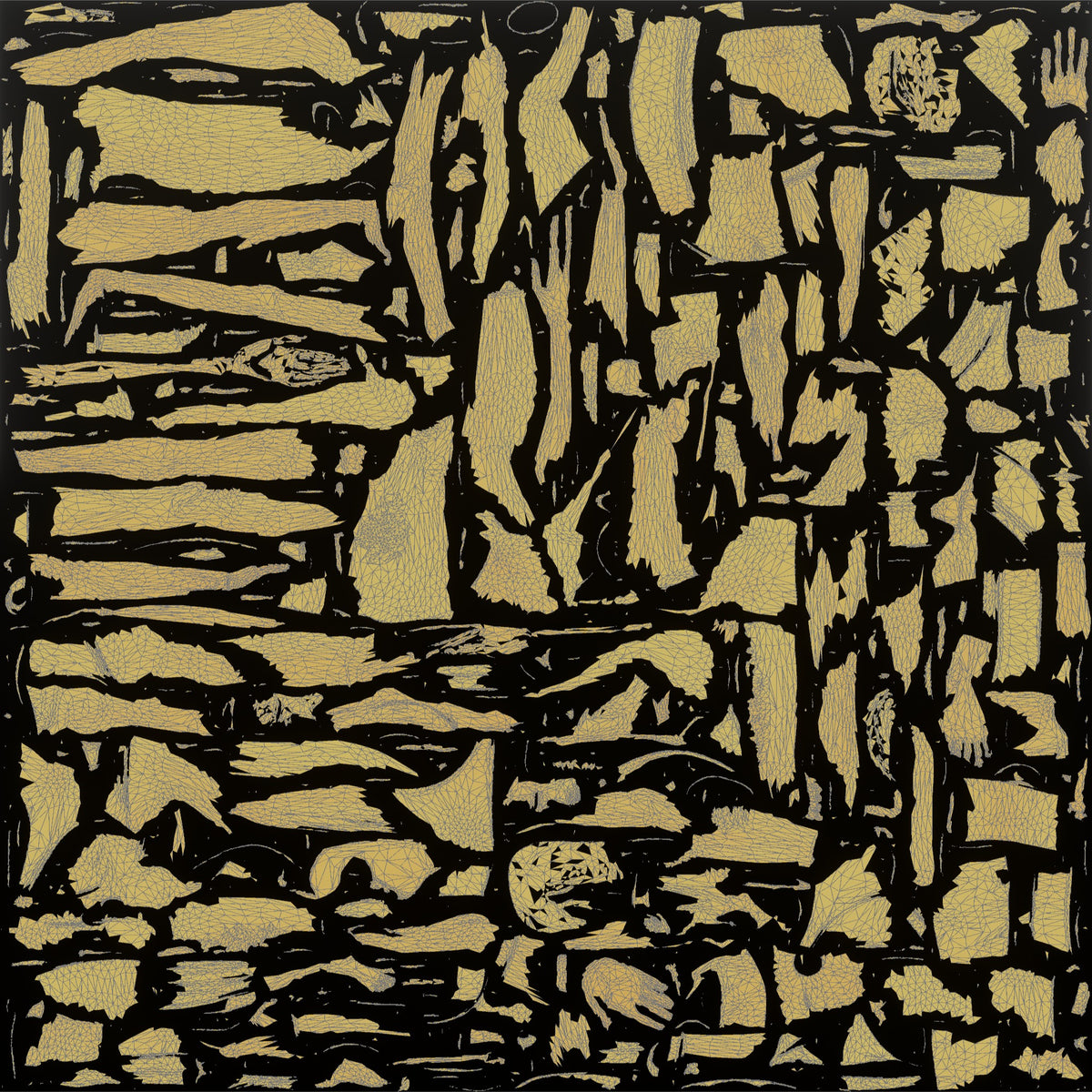 Bodyweight Athlete Woman Holding A Side Plank - UV layout, metallic roughness map