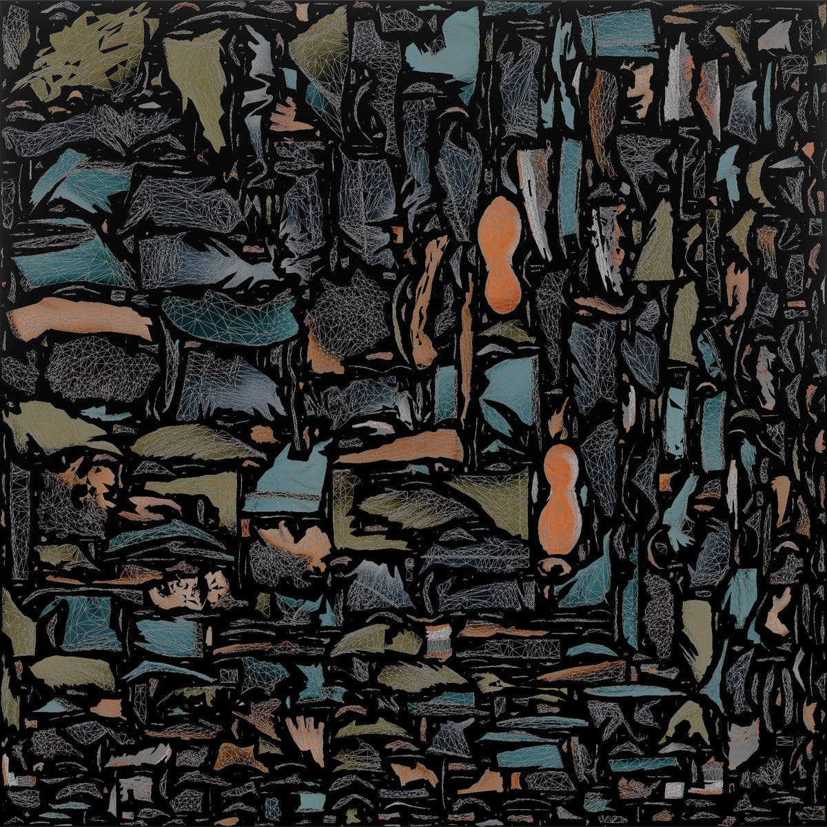 Son Carrying A Backpack By One Strap Over His Shoulder - UV layout, base color map
