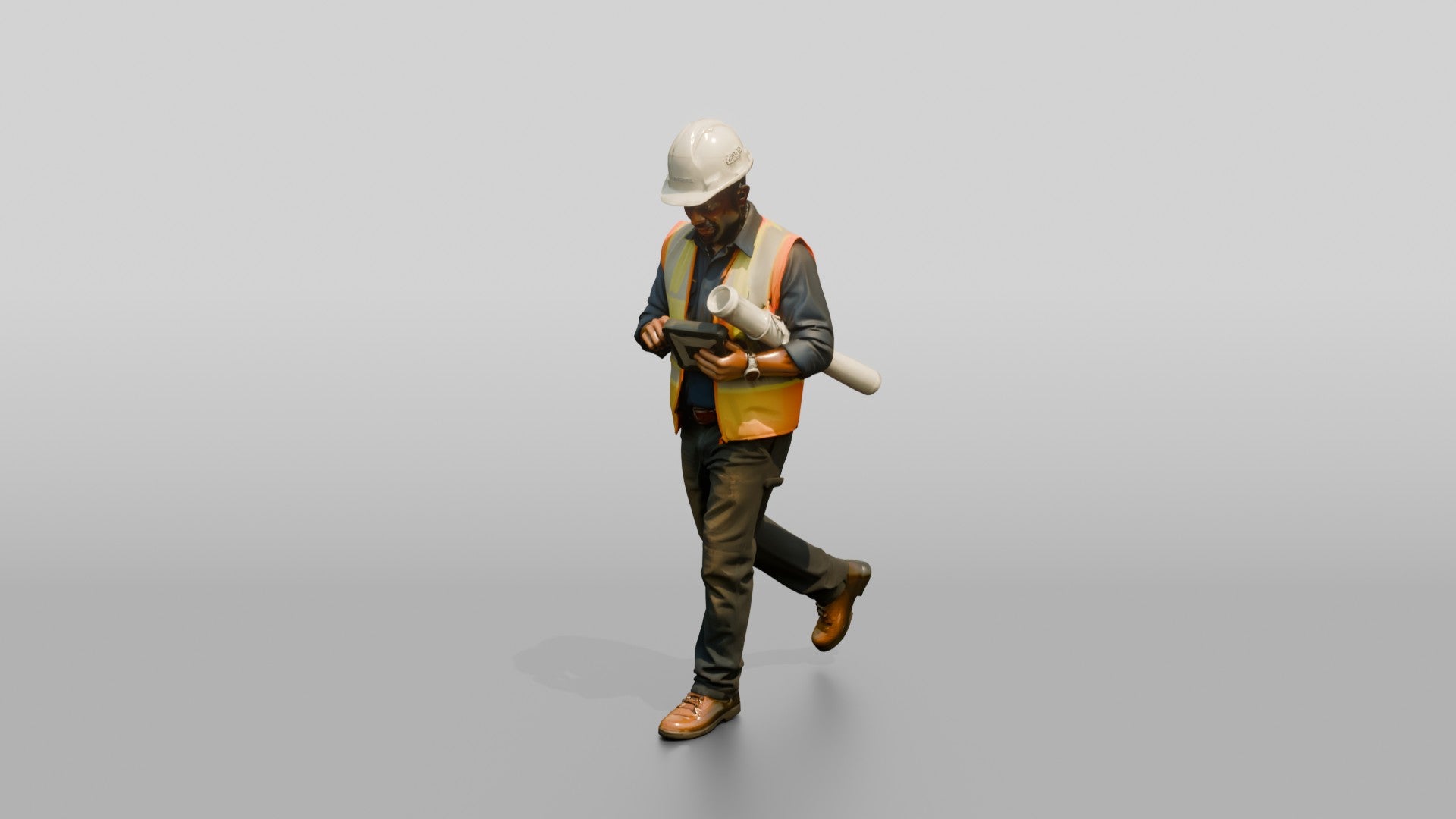 Construction Worker Man 32