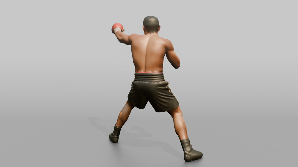 Boxer Lightning-fast Left Jab Counter-strike