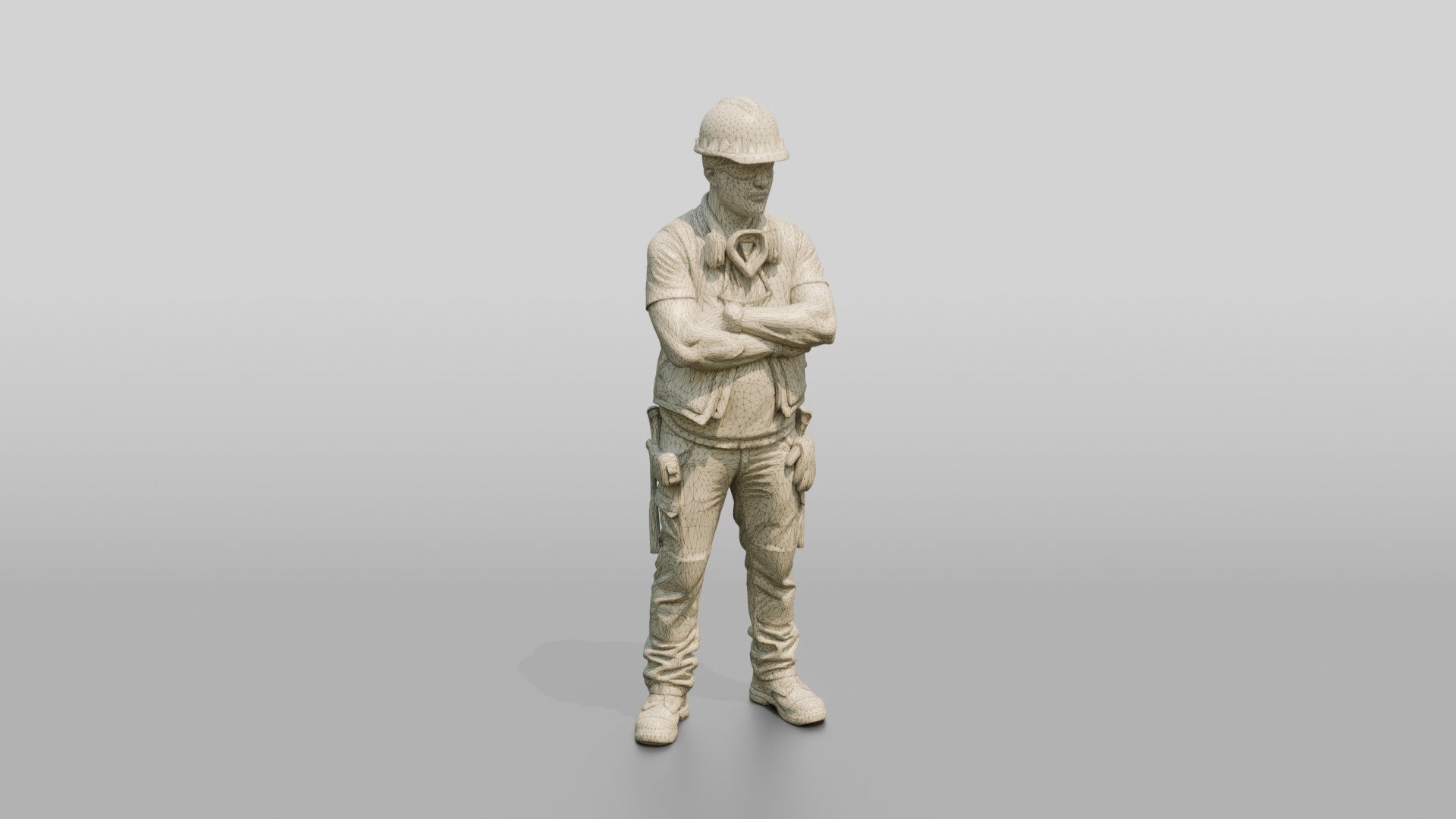 Construction Worker Man 91