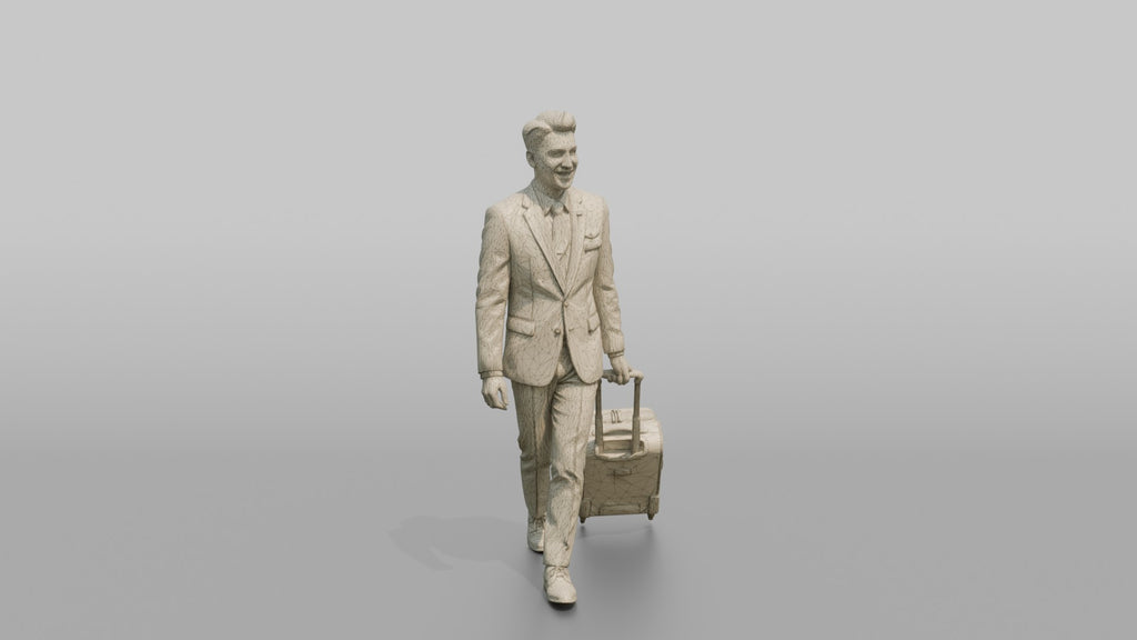 Caucasian Co-Pilot Waving a Warm Greeting