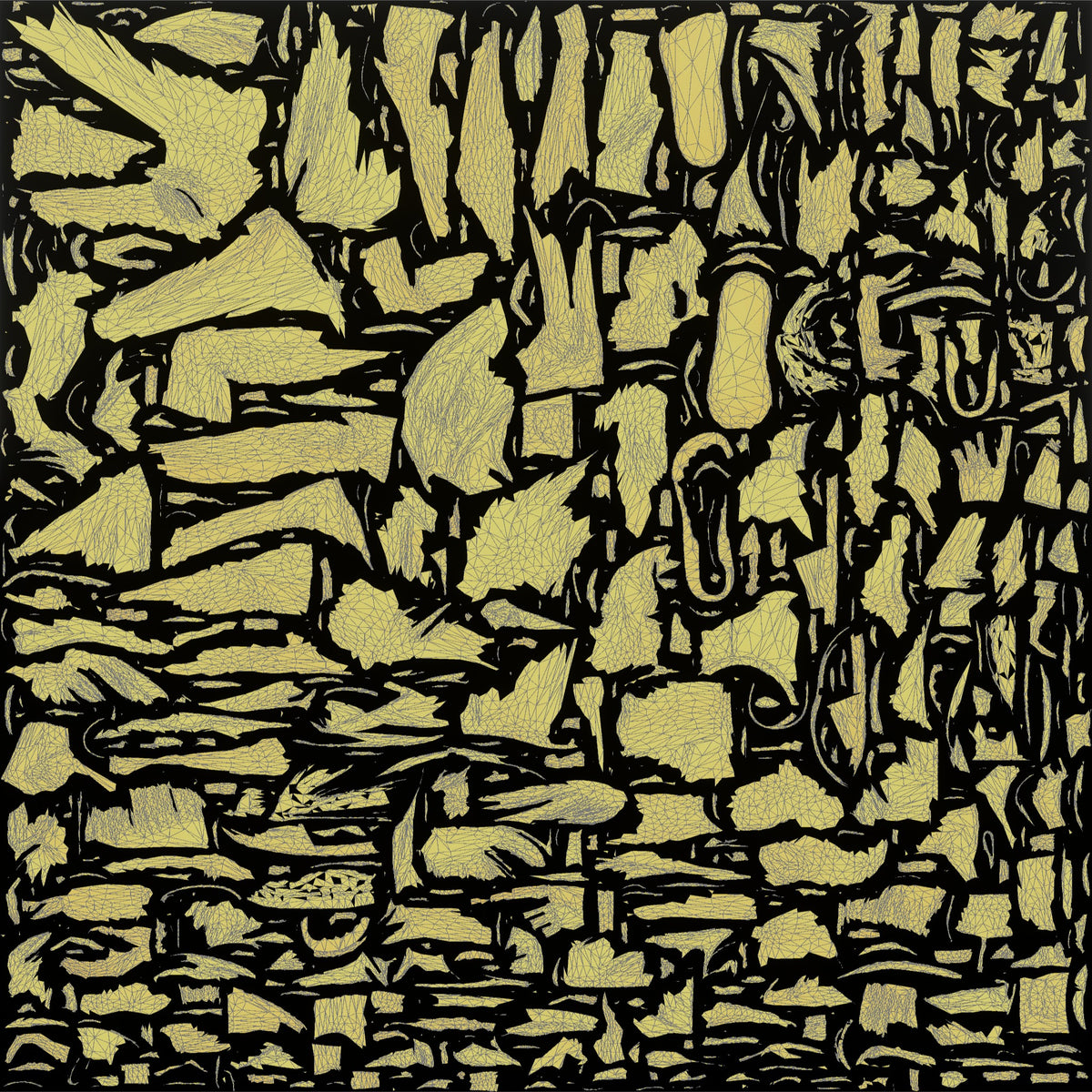 Man Testing Sand With Bare Feet - UV layout, metallic roughness map