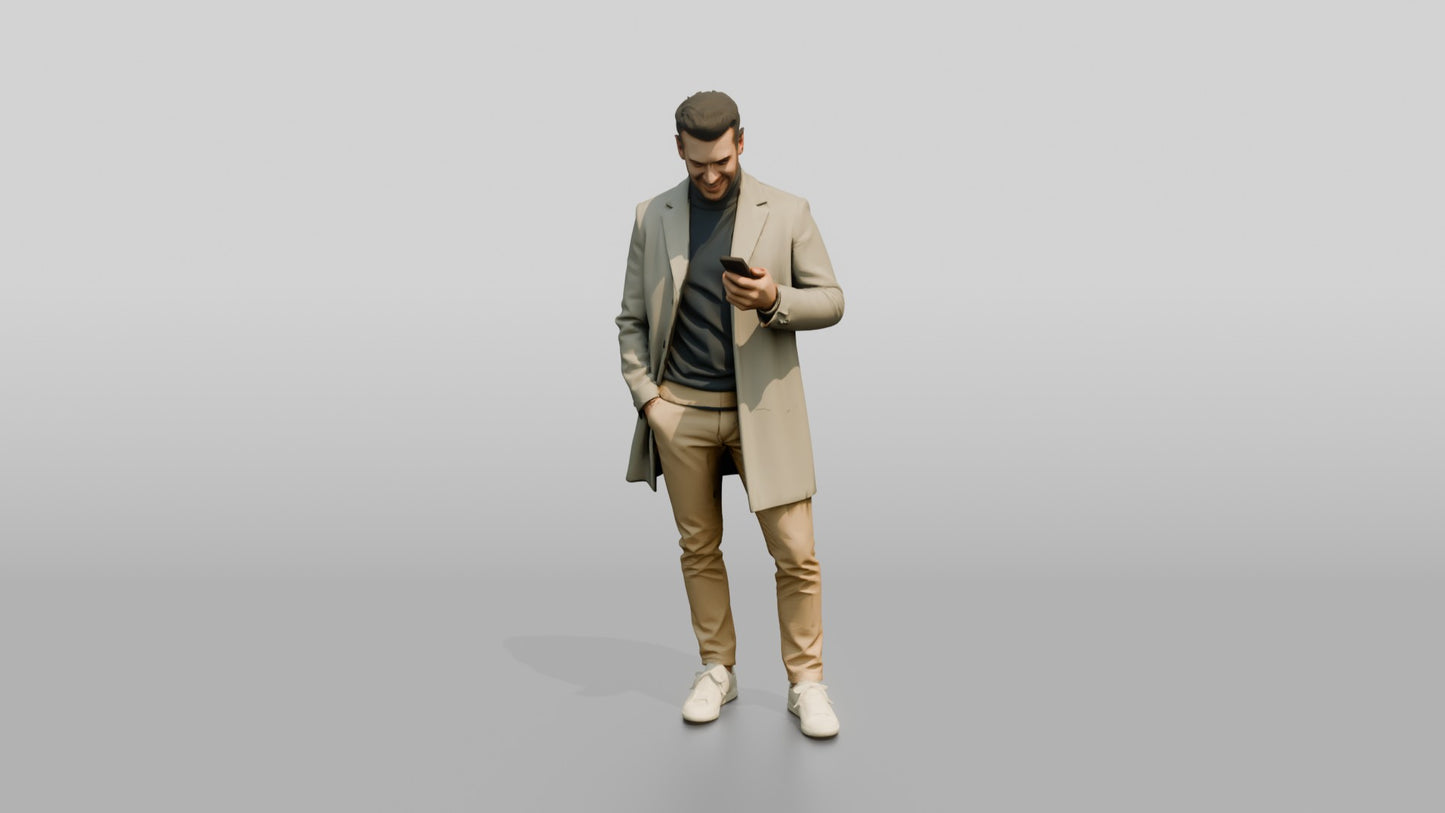 Smart Casual Professional Man 09