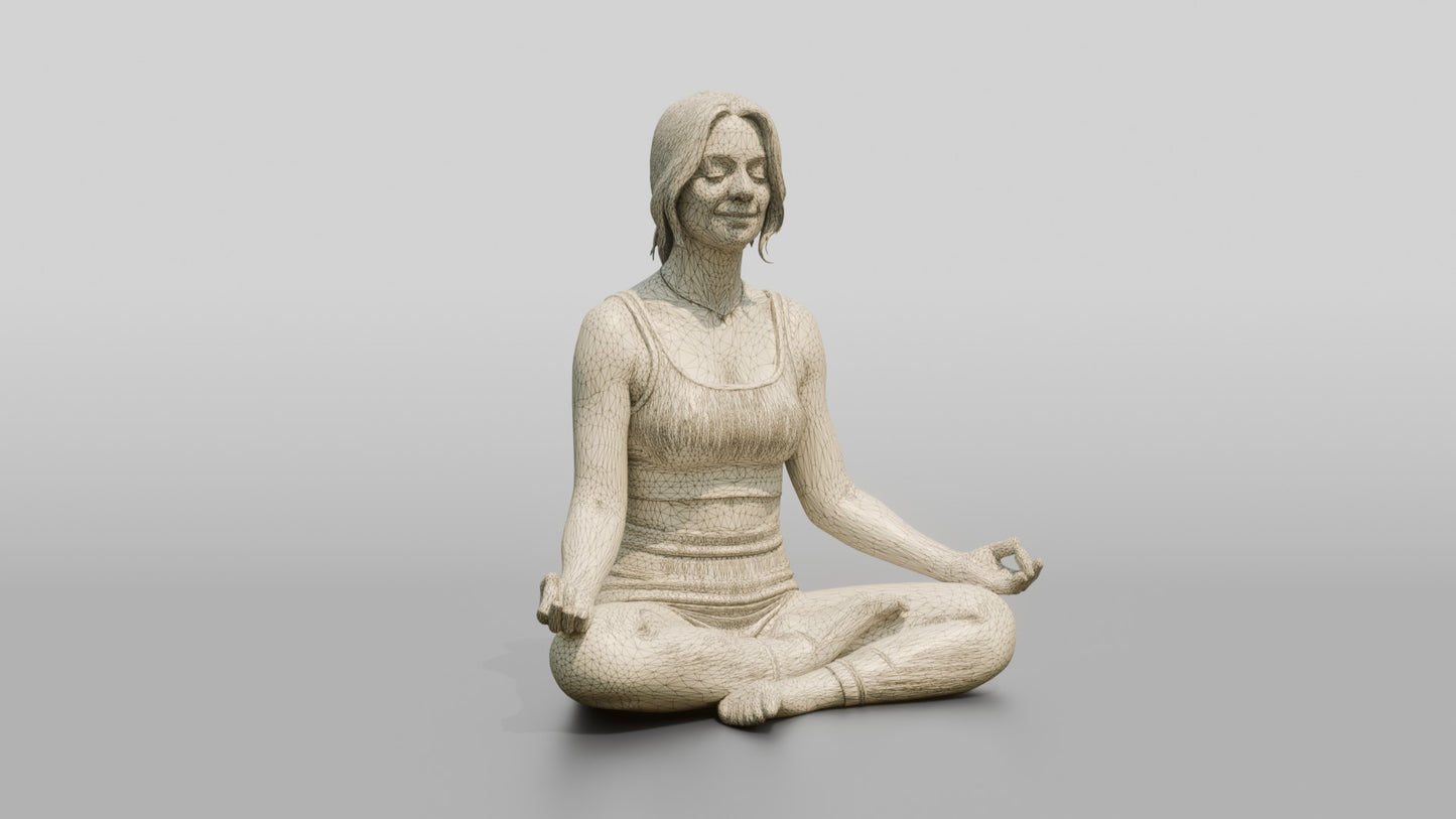 Lotus Meditation Woman