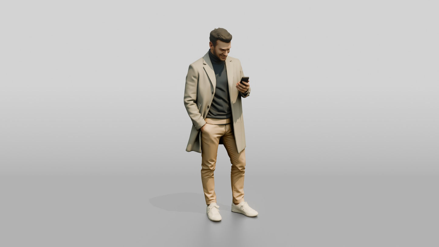 Smart Casual Professional Man 09