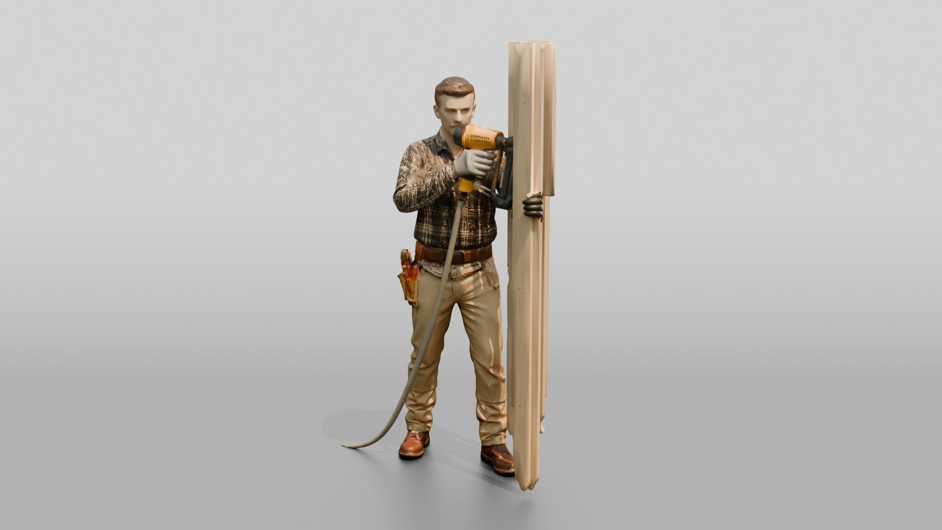 Construction Worker Man 34