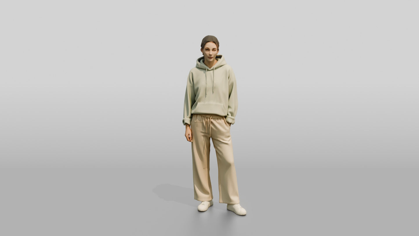 Cozy Oversized Casual Woman 11