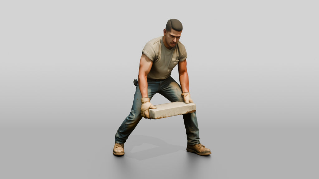 Construction Worker Man 55