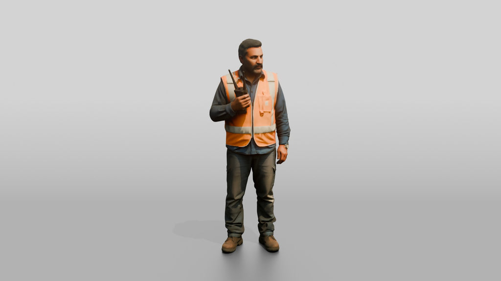 Construction Worker Man 90