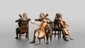 Cellist Playing Seated