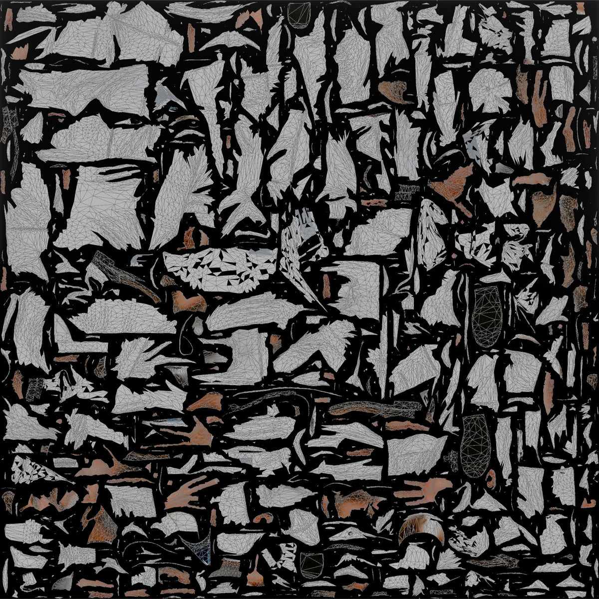 Construction Worker Man 85 - UV layout, base color map