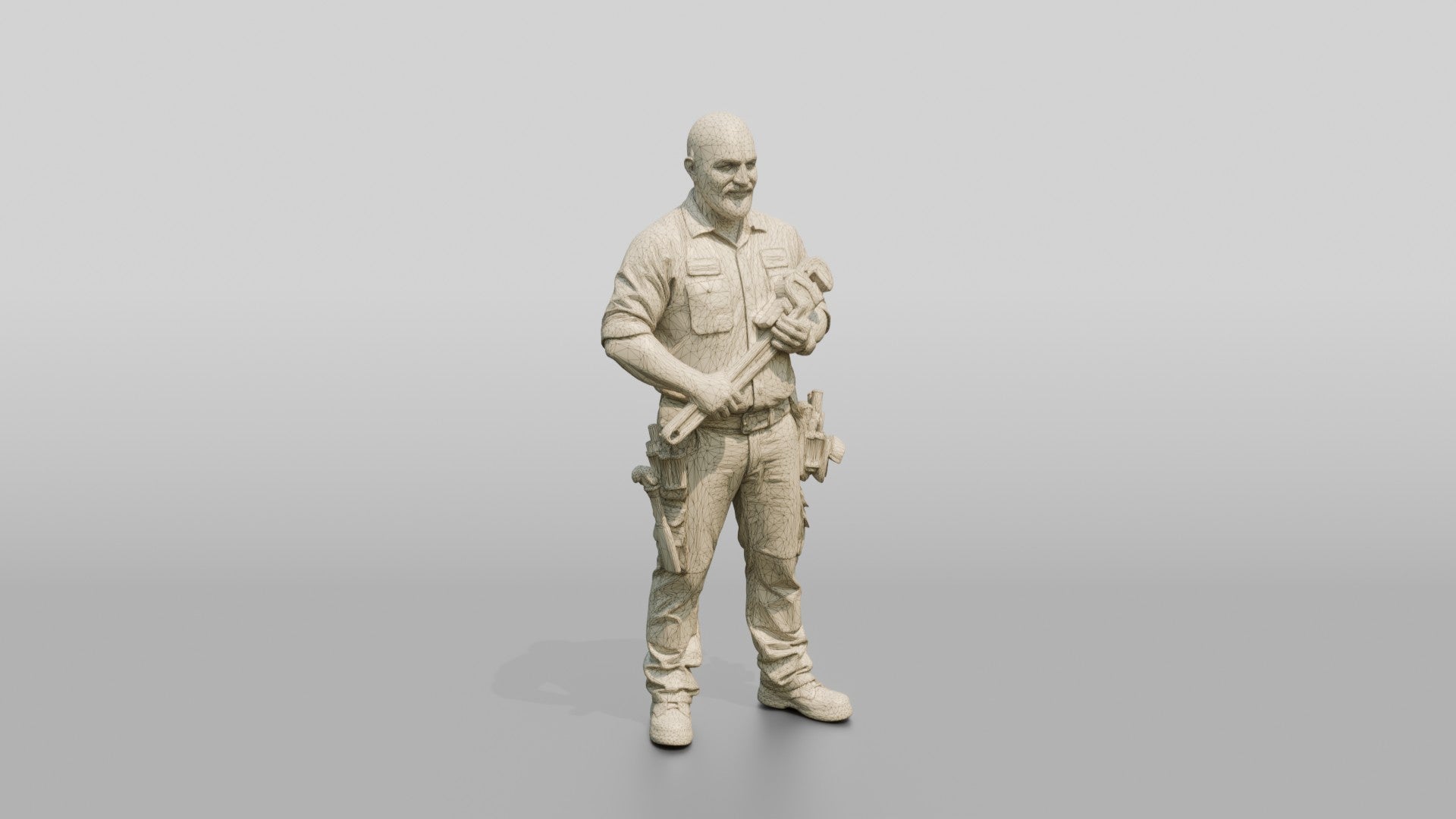 Construction Worker Man 93