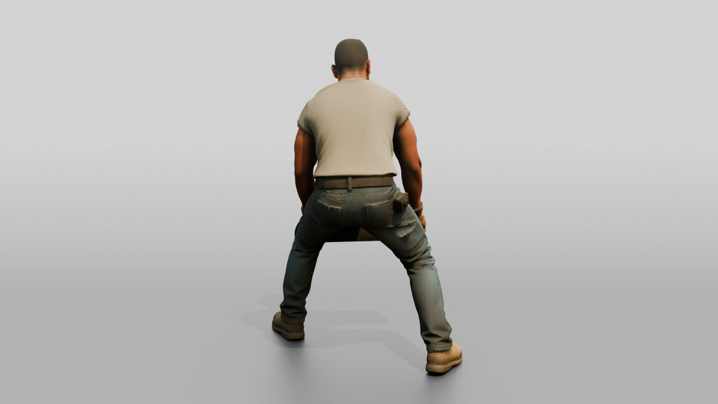 Construction Worker Man 55