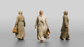 Plus-Size Young Iraqi Woman in Hijab and Maxi Dress