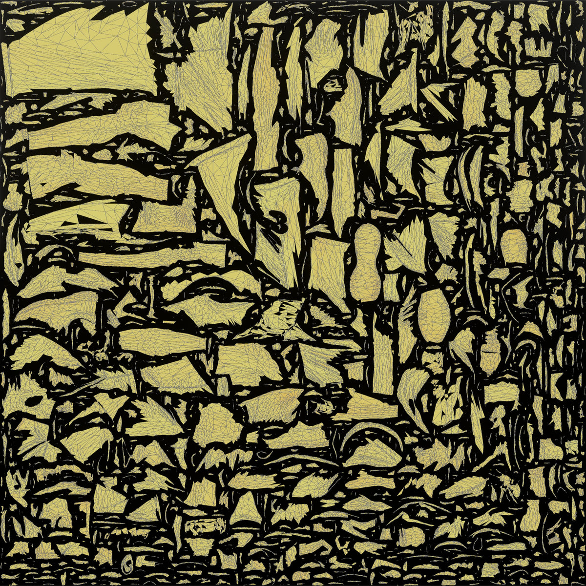 Indian Man Jogging in Technical Jacket - UV layout, metallic roughness map