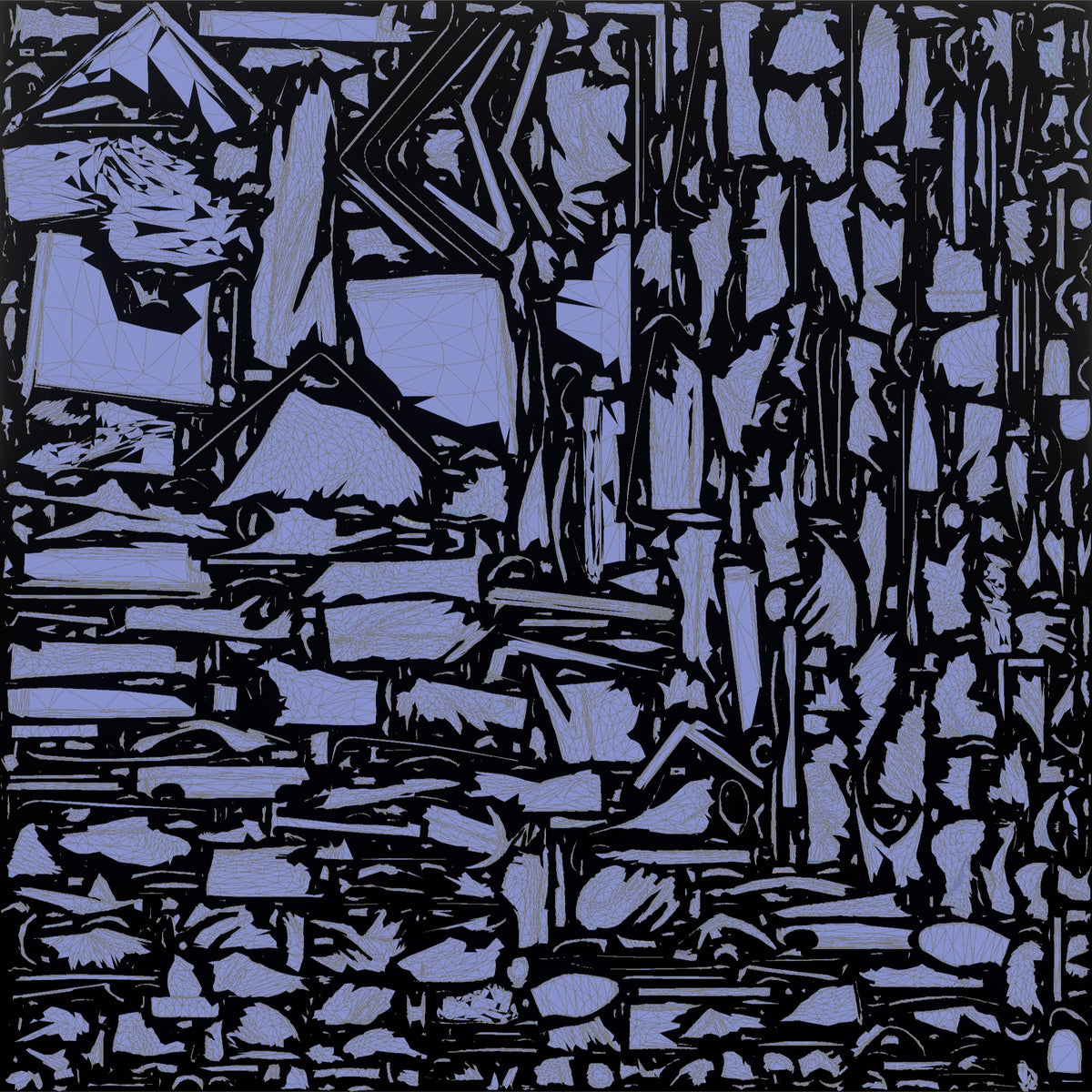 Caucasian Flight Attendant Holding a Coffee Tray - UV layout, normal map