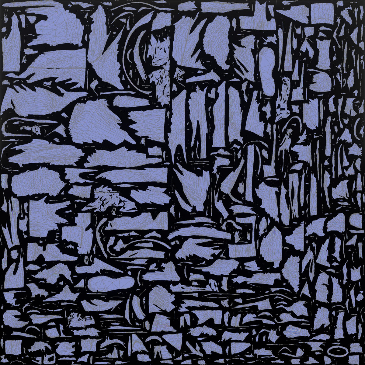 Woman Customer Holding A Folded Scarf - UV layout, normal map